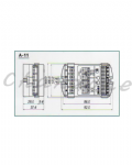 陽明電機 T12系列-放大器+光電頭 自動門專用光電傳感器 A-11-110V+SC-6M